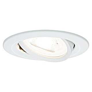 Paulmann LED-Einbauleuchte Nova (6,5 W, Weiß, Warmweiß, 1 Stk., Einbautiefe: 90 mm)