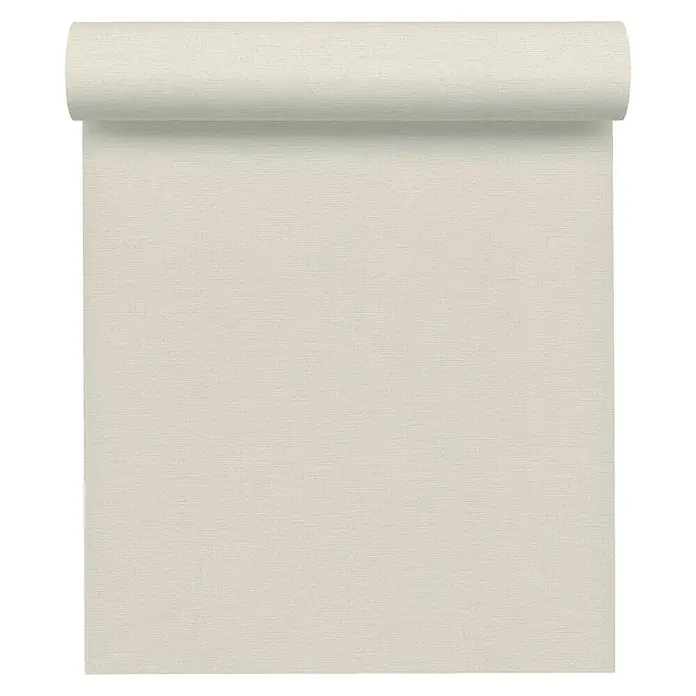 A.S. Création Ethnic Origin Vliestapete I - Beige, Uni, 10,05 x 0,53 m - Eine Rolle cremefarbene Vliestapete mit einer dezenten Textur, die sich perfekt für ein stilvolles Interieur eignet. Bringt Eleganz in jeden Raum.