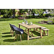 Sunfun Kathrin Gartentisch (L x B: 240 x 100 cm, Akazie, Teakbraun)