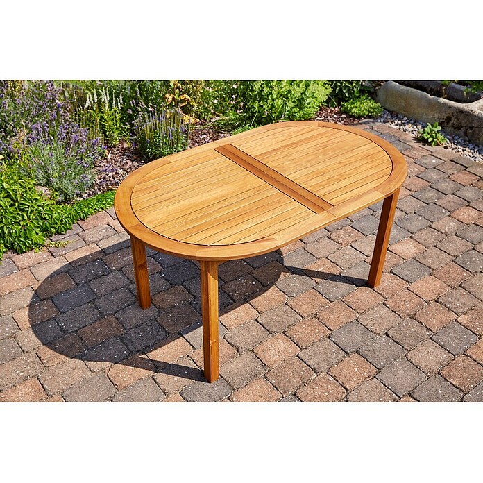 Sunfun Diana Vrtni stol (D x Š: 150 x 90 cm, Bagrem, Smeđa, Može se skinuti)