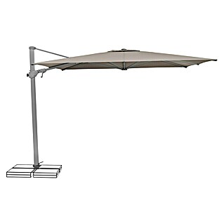 Suncomfort Ampelschirm Varioflex (Light Taupe, Bespannungsmaß (L x B): 300 x 300 cm)