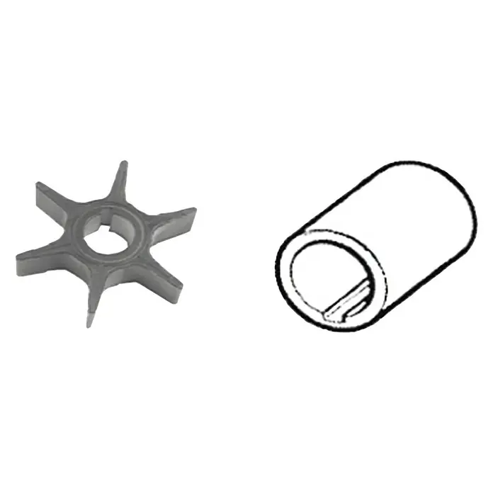 CEF Impeller 500362 G - Ø x L: 67,5 x 16,18 mm, Wellendurchmesser: 17,1 mm - Eine Impellerpumpe mit Flügelrad und Buchse, die für verschiedene Anwendungen in der Industrie oder im Automobilbereich geeignet ist.