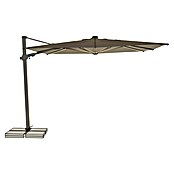 Suncomfort Ampelschirm Varioflex Solar (Light Taupe, Bespannungsmaß (L x B): 300 x 300 cm) | BAUHAUS