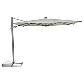 Suncomfort Ampelschirm Varioflex Solar (Hellgrau, Bespannungsmaß (L x B): 300 x 300 cm) | BAUHAUS