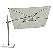 Suncomfort Ampelschirm Varioflex Solar (Hellgrau, Bespannungsmaß (L x B): 300 x 300 cm) | BAUHAUS
