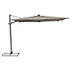 Suncomfort Ampelschirm Varioflex Solar (Light Taupe, Bespannungsmaß (L x B): 300 x 300 cm) | BAUHAUS