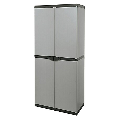 Kunststoff-Mehrzweckschrank (L x B x H: 39,5 x 68 x 168 cm)