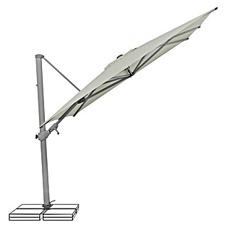 Suncomfort Ampelschirm Varioflex (Hellgrau, Bespannungsmaß (L x B): 330 x 270 cm)