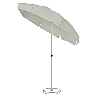 Suncomfort Sombrilla Siesta (Gris, Diámetro de cobertura: 200 cm)