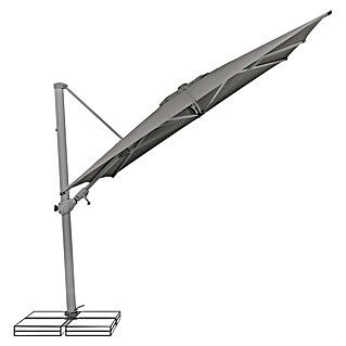 Suncomfort Ampelschirm Varioflex (Steingrau, Bespannungsmaß (L x B): 330 x 270 cm)