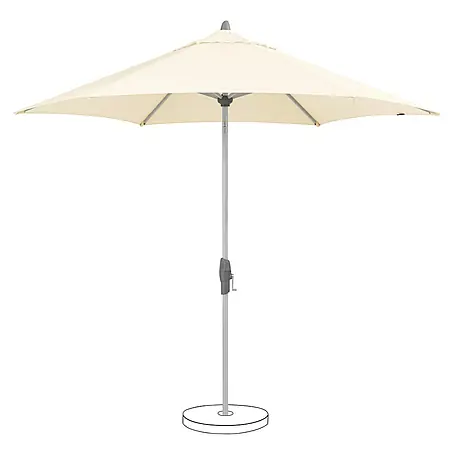 Suncomfort  Marktschirm rund Shell Turn