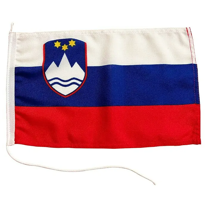 Kroatien Flagge 30x45 Cm Mit Holzstab – 100% Polyester, Wetterfest, Inkl. 60 Cm Stab