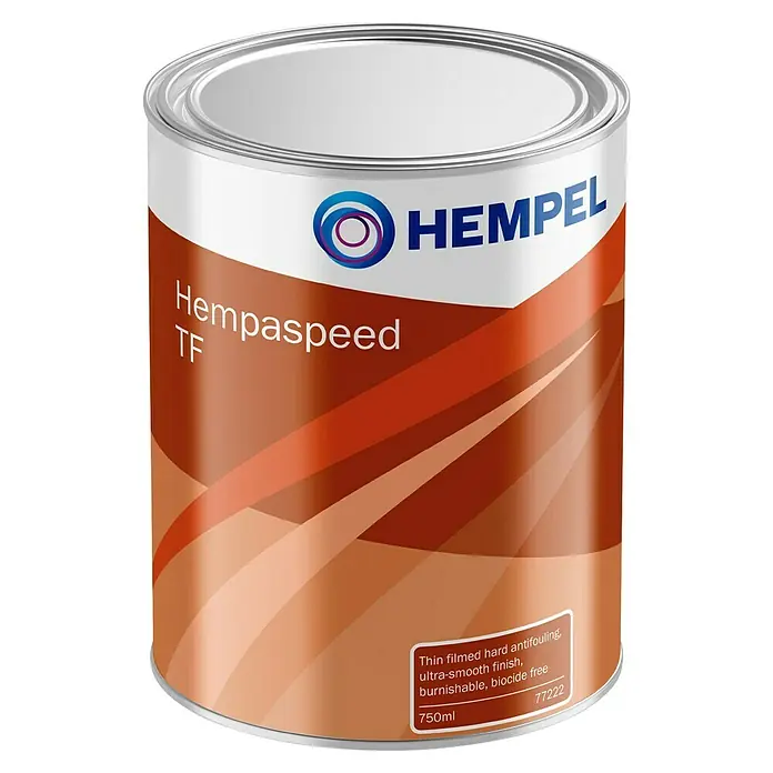 Hempel Bewuchsschutz Hemaspeed TF - Schwarz, 750 ml - Dose Hempaspeed TF Antifouling-Farbe von Hempel, dünnfilmig, hart, glatt, burnishable, biozidfrei, 750ml, ideal für Boote.