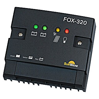 Sunware Solarladeregler Fox 320 (Geeignet für: zwei getrennte Batteriesystem, Stromstärke: 20 A)