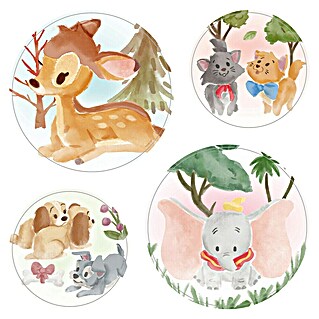 Komar Fenstersticker Disney Enchanted Forest Bubbles (30 x 30 cm)