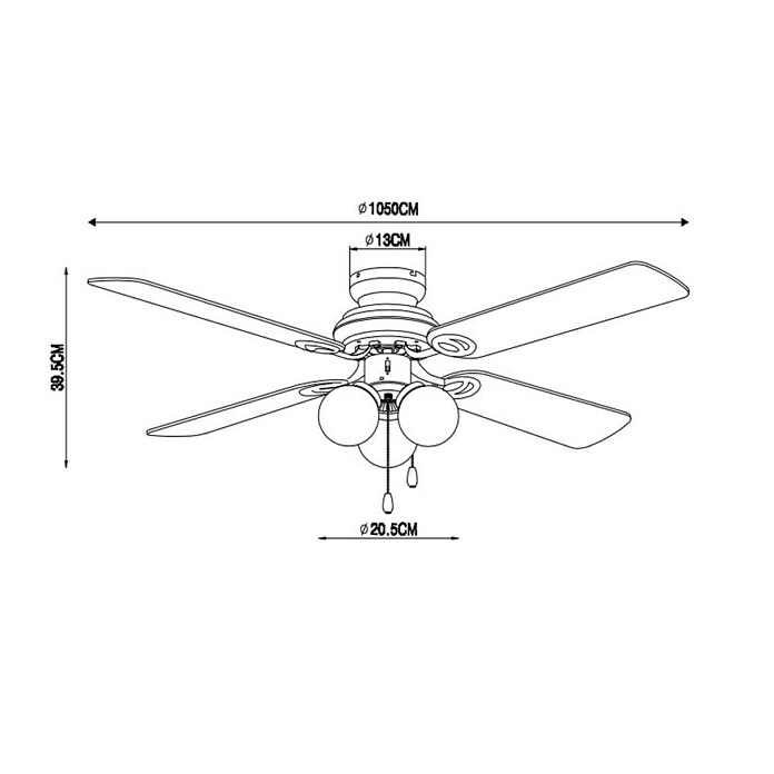 Globo Deckenventilator