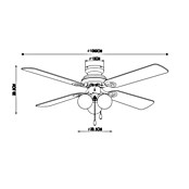 Globo Deckenventilator