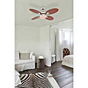 Globo Deckenventilator Wade (106,6 cm, Walnuss/Kirsche, Max. Leistung: 60 W, Energieeffizienzklasse: A++ bis E)