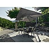 Suncomfort Ampelschirm Varioflex Solar (Light Taupe, Bespannungsmaß (L x B): 300 x 300 cm) | BAUHAUS