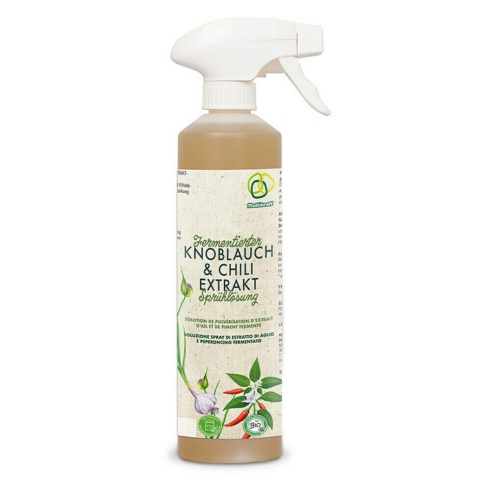 Multikraft Pflanzenstärkungsmittel Fermentierter Knoblauch-Chili- Extrakt Sprühlösung (500 ml) | BAUHAUS