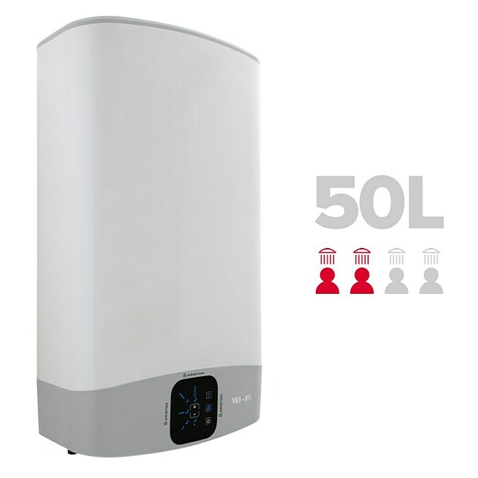 Ariston Termo eléctrico Velis Wifi 50 (45 l, 1.500/1.500 W)