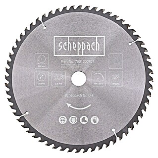 Scheppach Kreissägeblatt (305 mm, Bohrung: 30 mm, 60 Stk.)