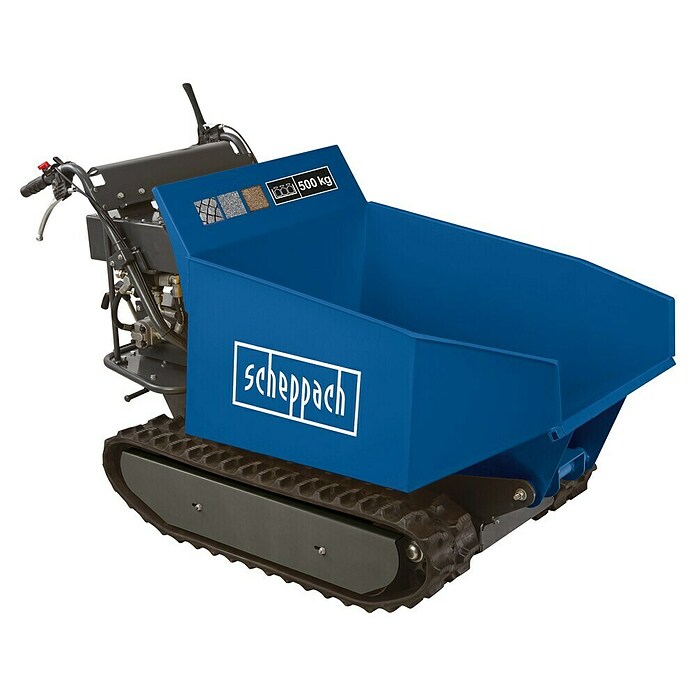 Scheppach Prekucnik z verigo DP 5000  (Na motorni pogon, Prostornina: 125 l, Nosilnost izdelka: 500 kg) | Demperji in gosenični demperji | Motorne samokolnice | Samokolnice | Gradbeni stroji in oprema | Orodja in stroji | Izdelki | BAUHAUS