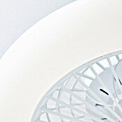 Brilliant Plafondventilator met LED verlichting (Wit, 48,5 cm) | BAUHAUS