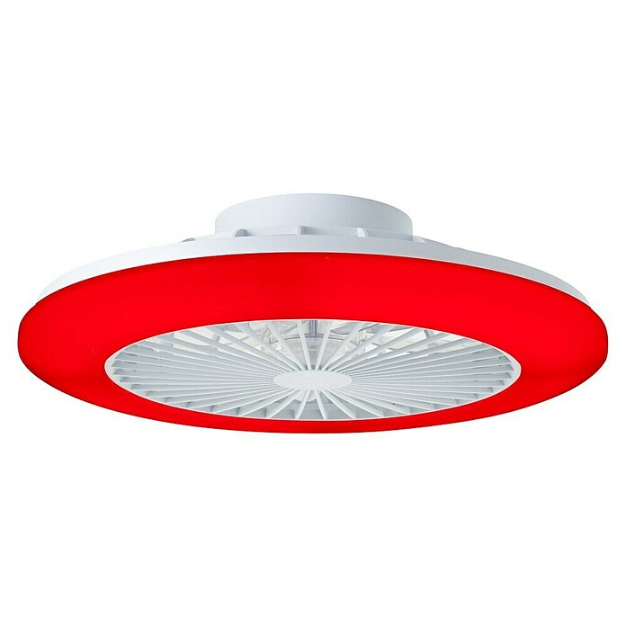 Brilliant Plafondventilator met LED verlichting (Wit, 48,5 cm) | BAUHAUS