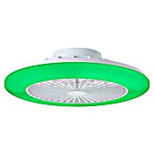 Brilliant Plafondventilator met LED verlichting (Wit, 48,5 cm) | BAUHAUS