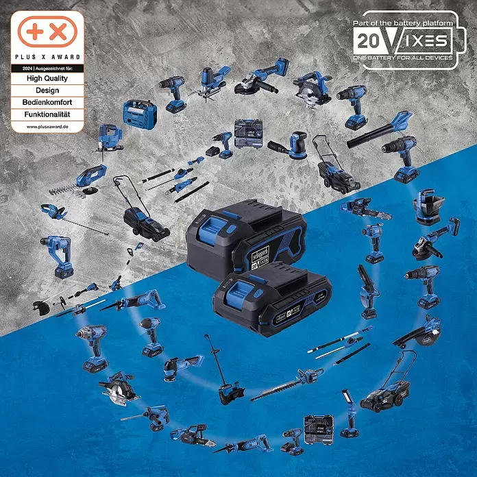 Scheppach IXES 20V Dual-Ladegerät SDBC2.4A20 V, Passend für: Scheppach IXES 20V Akkus