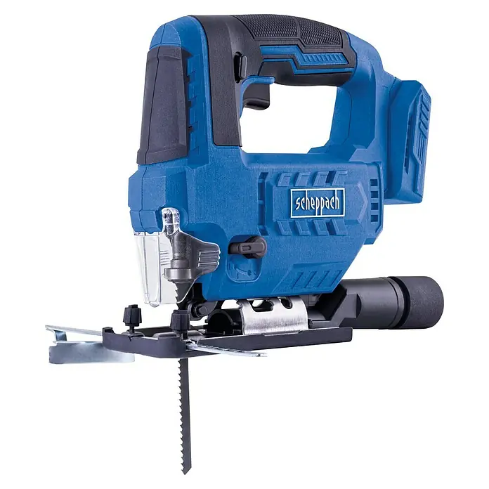 Scheppach IXES 20V Akku-Pendelhubstichsäge C-JS220-X - 20 V, Li-Ionen, Anzahl Akkus: Ohne Akku, Leerlaufhubzahl: 0 /min - 2.400 /min - Die Scheppach Akku-Pendelhubstichsäge ist ein leistungsstarkes Werkzeug für präzise Schnitte in verschiedenen Materialien.