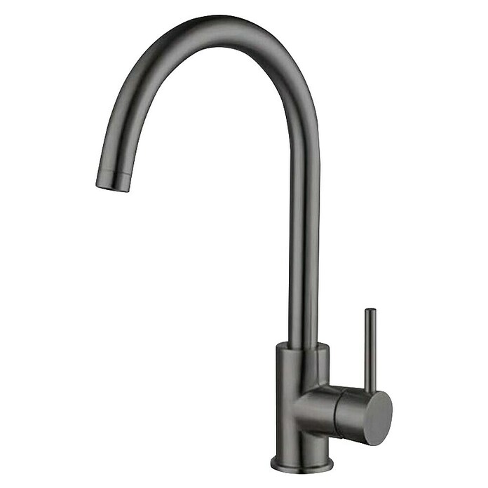 Grifo de cocina Acuario (Antracita, Satinado) | BAUHAUS
