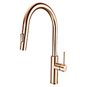 Grifo de cocina extraíble Rea (Rosé, Mate) | BAUHAUS