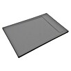 Duschwanne New York (140 x 80 cm, Faser-Kunststoff-Verbund, Grau)