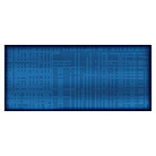 Decocer by Cinca Glow Zidna pločica Squares  (25 x 55 cm, Plava, Sjaj) | BAUHAUS