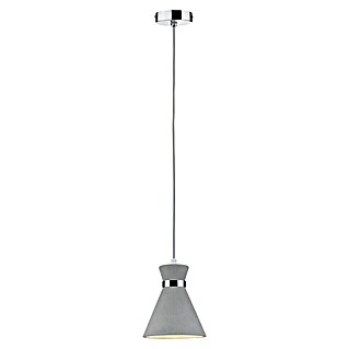 Paulmann Pendelleuchte Verve (20 W, Chrom/Grau, E27)