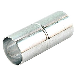Steckmuffe Aluminium (Geeignet für 25 mm Rohrdurchmesser, Aluminium)