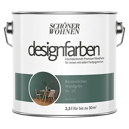 SCHÖNER WOHNEN-Farbe  Wandfarbe Designfarbe