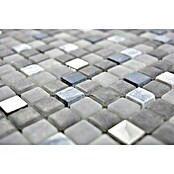 Mozaïektegel Quadrat Crystal Mix LOPE 34AN (30 x 30 cm, Zwart, Glanzend)