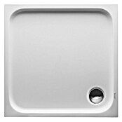 Duravit D-Code Duschwanne (80 x 80 cm, Mit Antirutsch-Oberfläche, Sanitäracryl, Weiß)