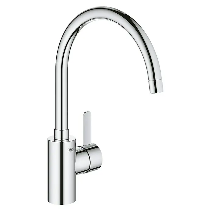 Grohe Eurosmart Cosmopolitan Spültischarmatur 2 - Chrom, Glänzend - Dieser Wasserhahn von Grohe besticht durch sein modernes Design in Chromoptik. Er ist funktional und elegant zugleich.
