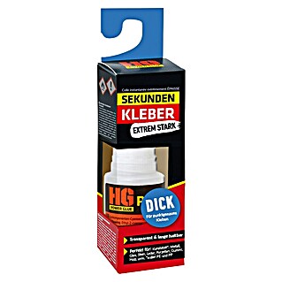 HG Power Glue Sekundenkleber (20 g, Gelartig, Gelartig)