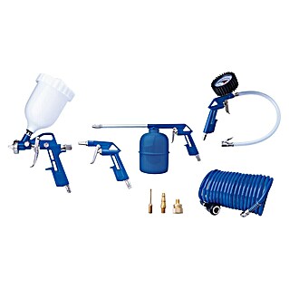 Scheppach Druckluft-Set (Betriebsdruck: 8 bar, 8 -tlg.)