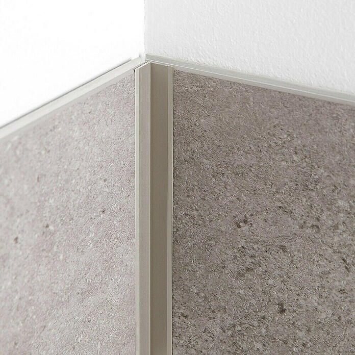 Grosfillex Wall+ Winkelleiste außen (2.600 x 12 x 14 mm, Titan) | BAUHAUS