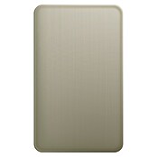 Grosfillex Wall+ Perfil con ranura (2.600 x 18 x 6 mm, Plata) | BAUHAUS