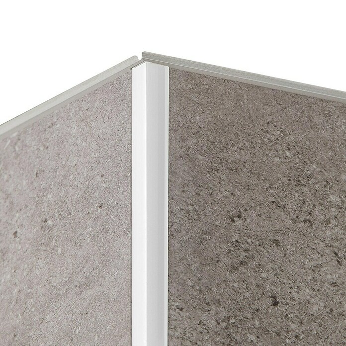 Grosfillex Wall+ Winkelleiste außen (2.600 x 12 x 14 mm, Weiß) | BAUHAUS