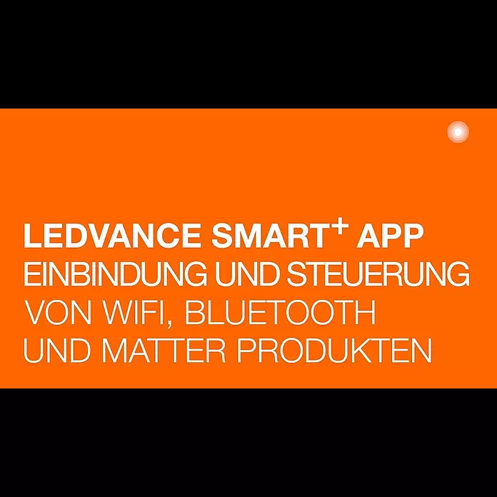 Ledvance Smart+ WiFi BewegungsmelderWeiß, Reichweite ca.: 9 m - Integration von WIFI, Bluetooth und Matter Lampen mit der LEDVANCE Smart+ APP