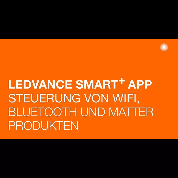 Ledvance Smart+ WiFi BewegungsmelderWeiß, Reichweite ca.: 9 m - Steuere WIFI, Bluetooth und Matter Lampen und Leuchten mit der LEDVANCE Smart+ App