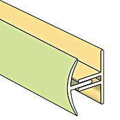 Grosfillex Perfil en H para uniones (Blanco, 2,6 m x 11 mm x 20 mm)